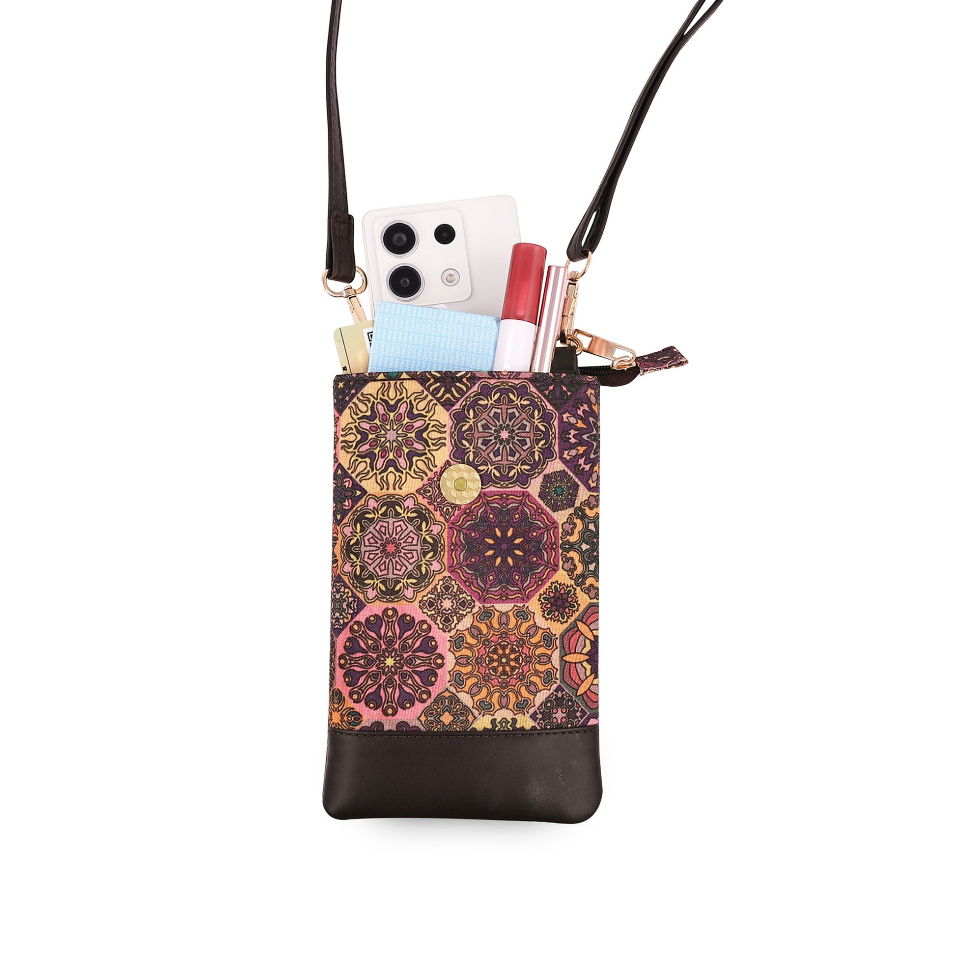 Plum Matrix Mobile Sling Bag - Vivistry