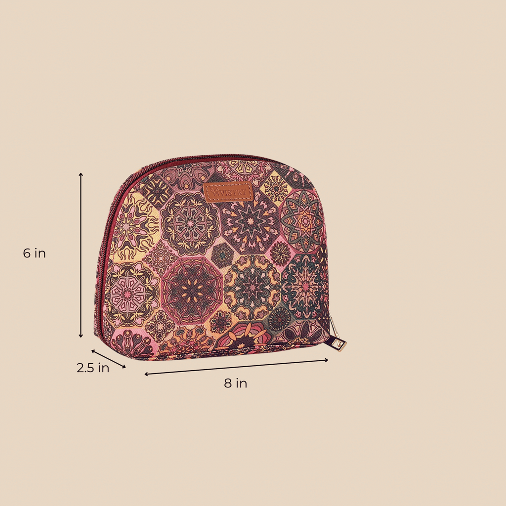 Plum Matrix Nimble Cosmetics Pouch - Vivistry