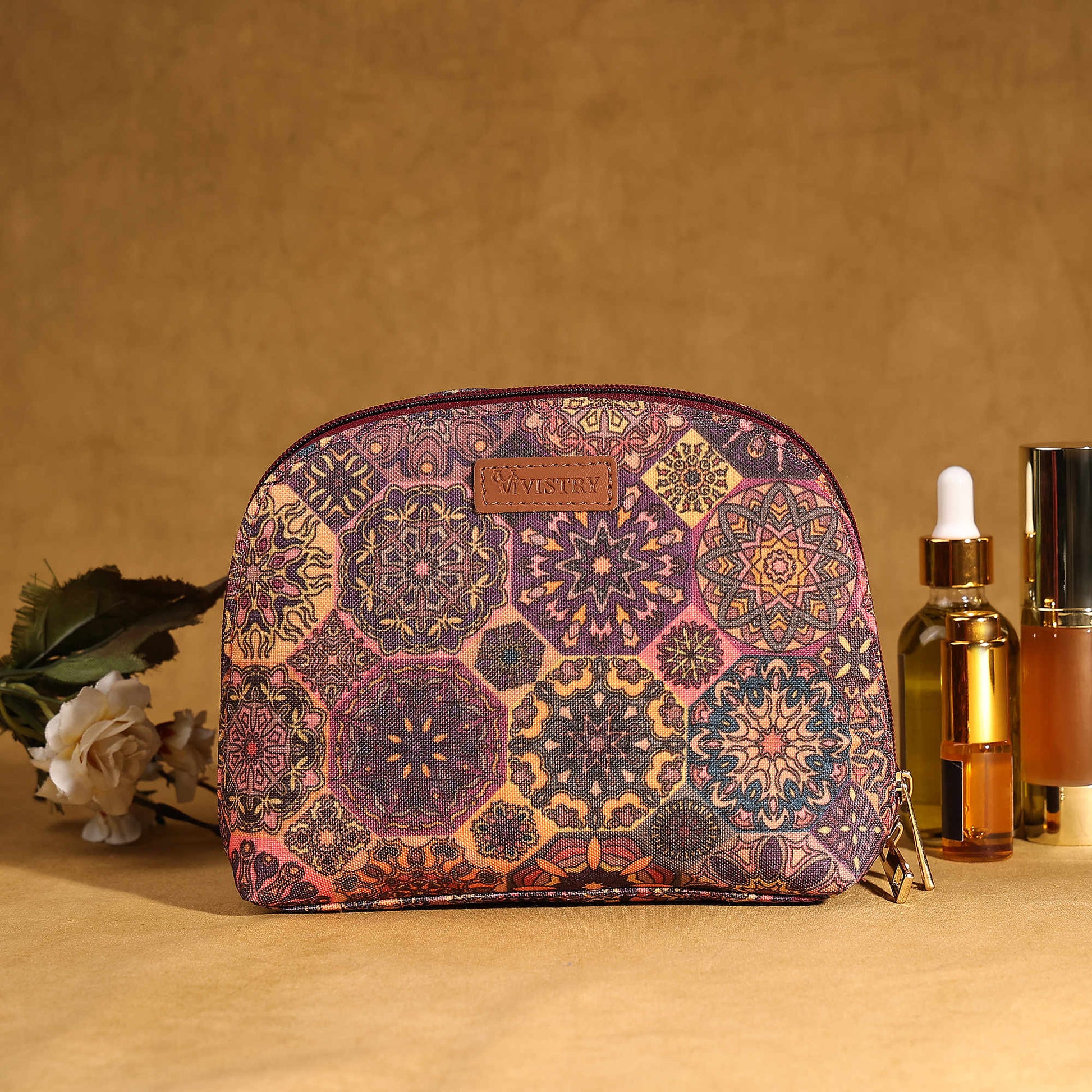 Plum Matrix Nimble Cosmetics Pouch - Vivistry