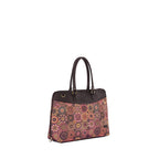 Plum Matrix Statement Laptop Bag - Vivistry