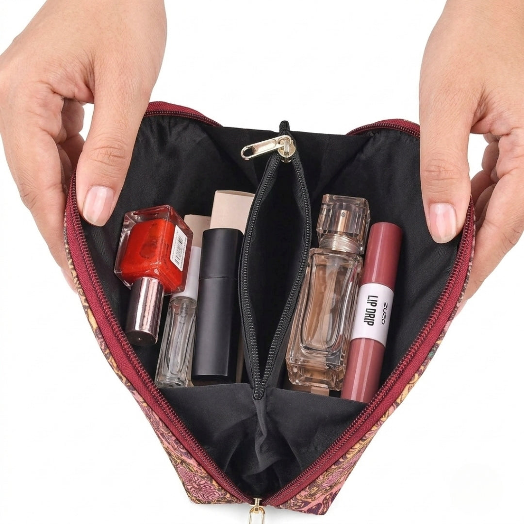 Plum Matrix Convertible Pouch Sling Bag