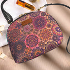 Plum Matrix Convertible Pouch Sling Bag