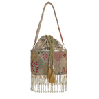 Riwaaz Bucket Potli - Golden Glow