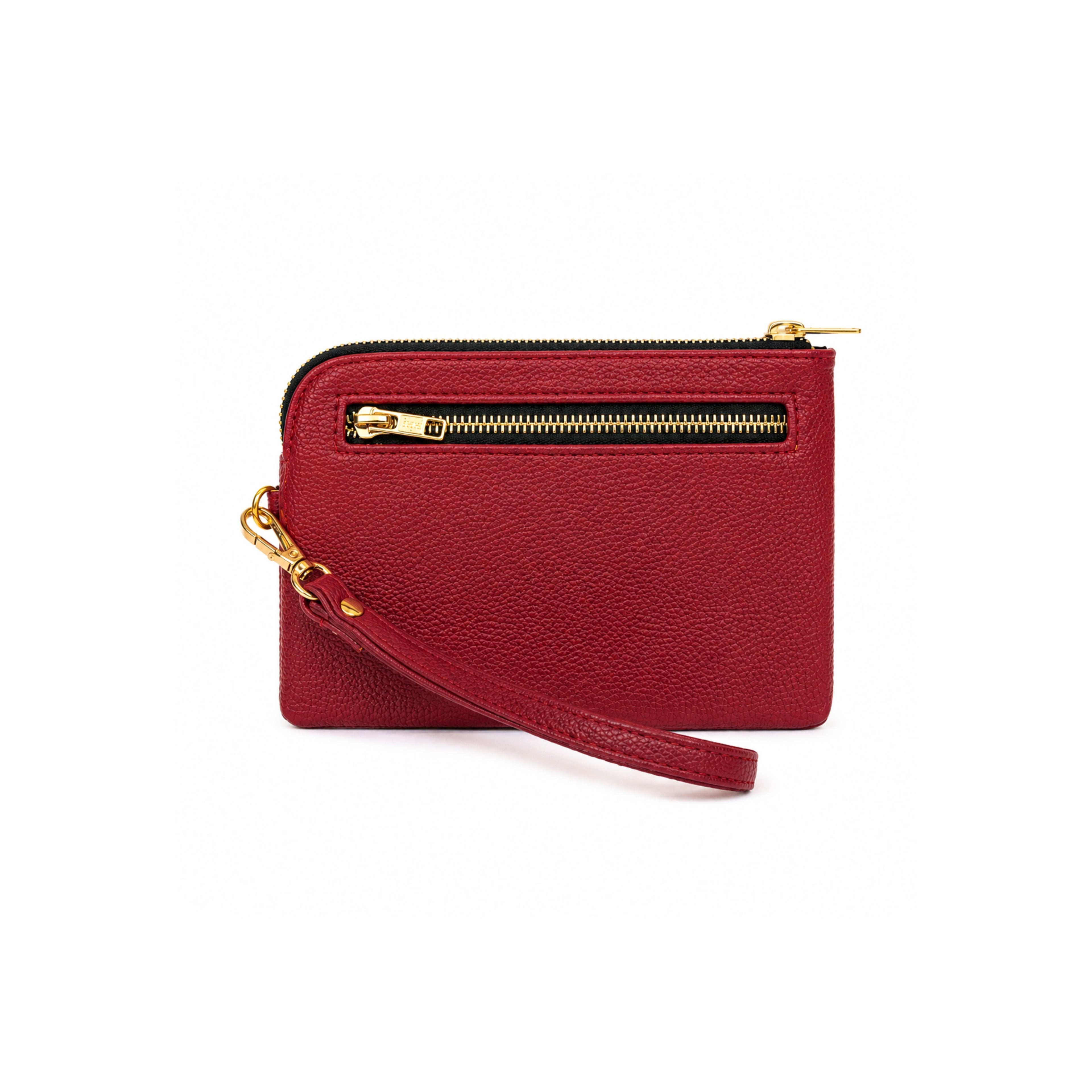 Rover Phone Wallet with Wrist Loop – Wine Berry