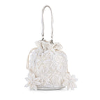 Royale Bloom Potli - White