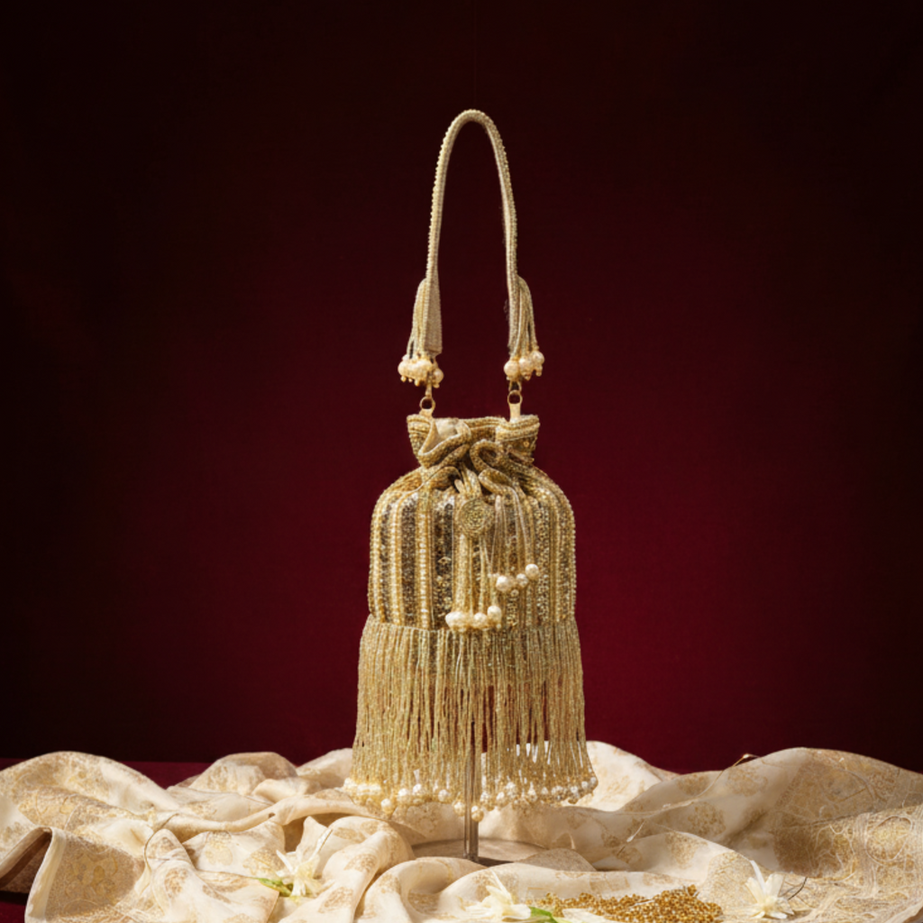 Sajawat Bucket Potli – Golden Hour