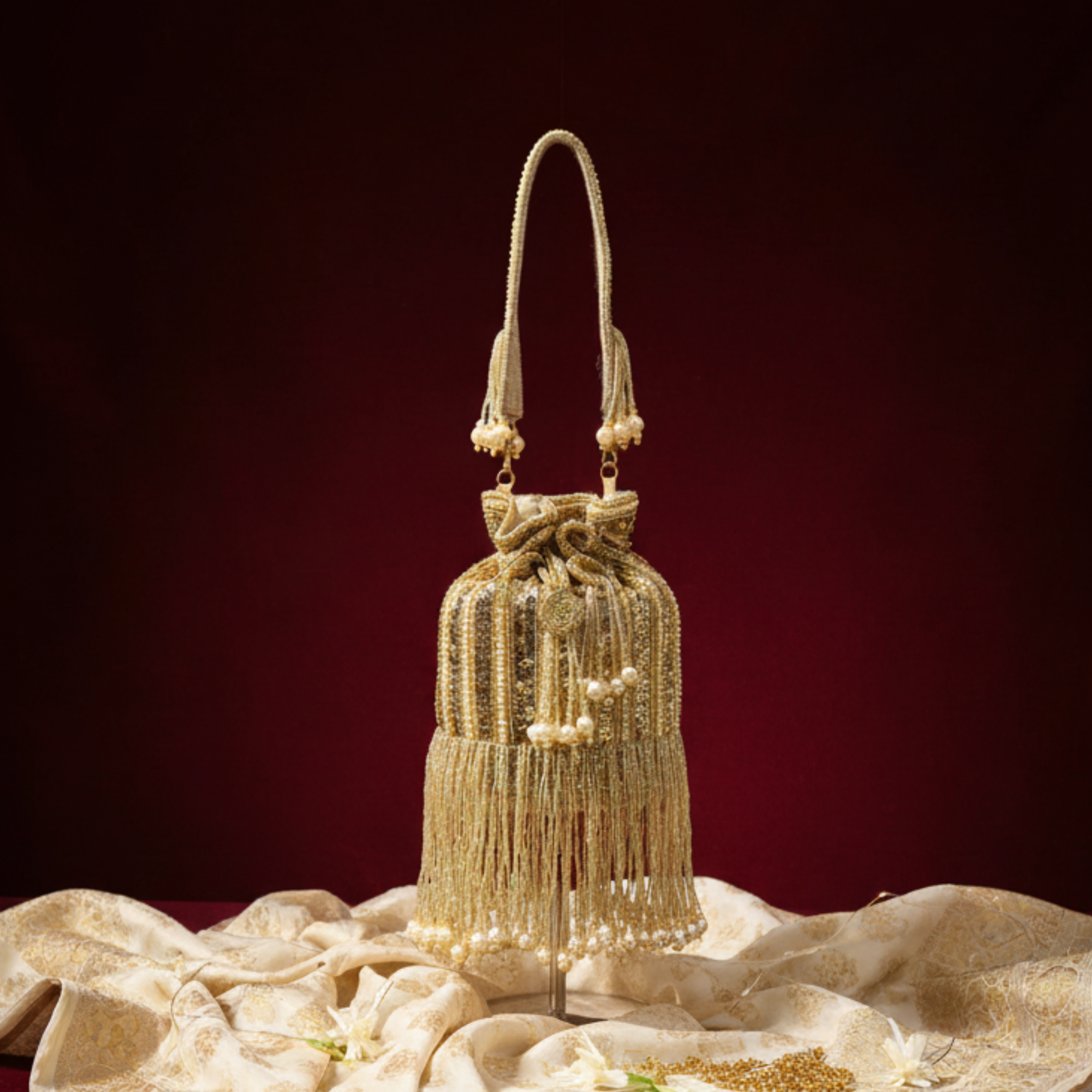 Sajawat Bucket Potli – Golden Hour