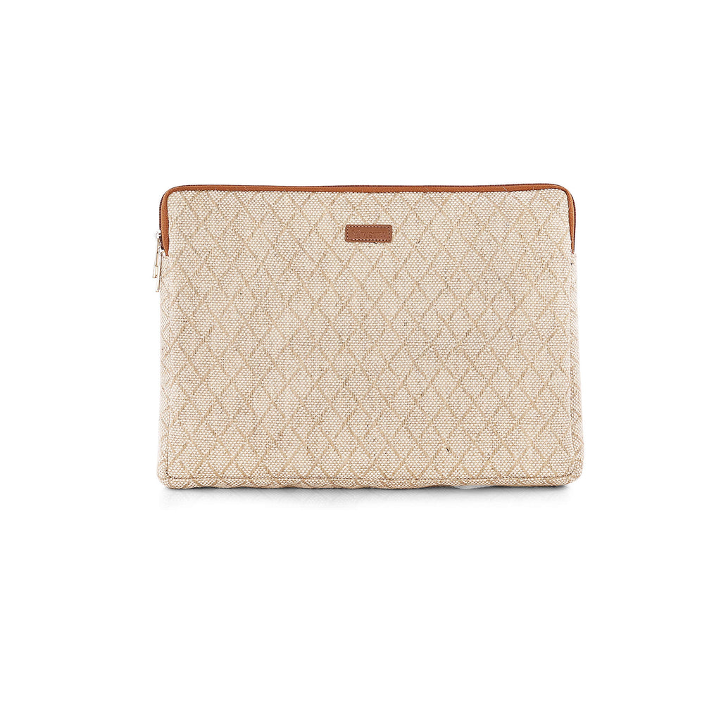 Sandy Whisper Laptop Sleeve - Vivistry