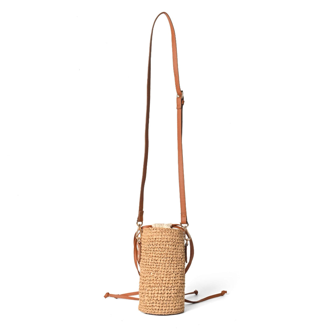 Urban Cross Mini Raffia Sling Bag - Vivistry