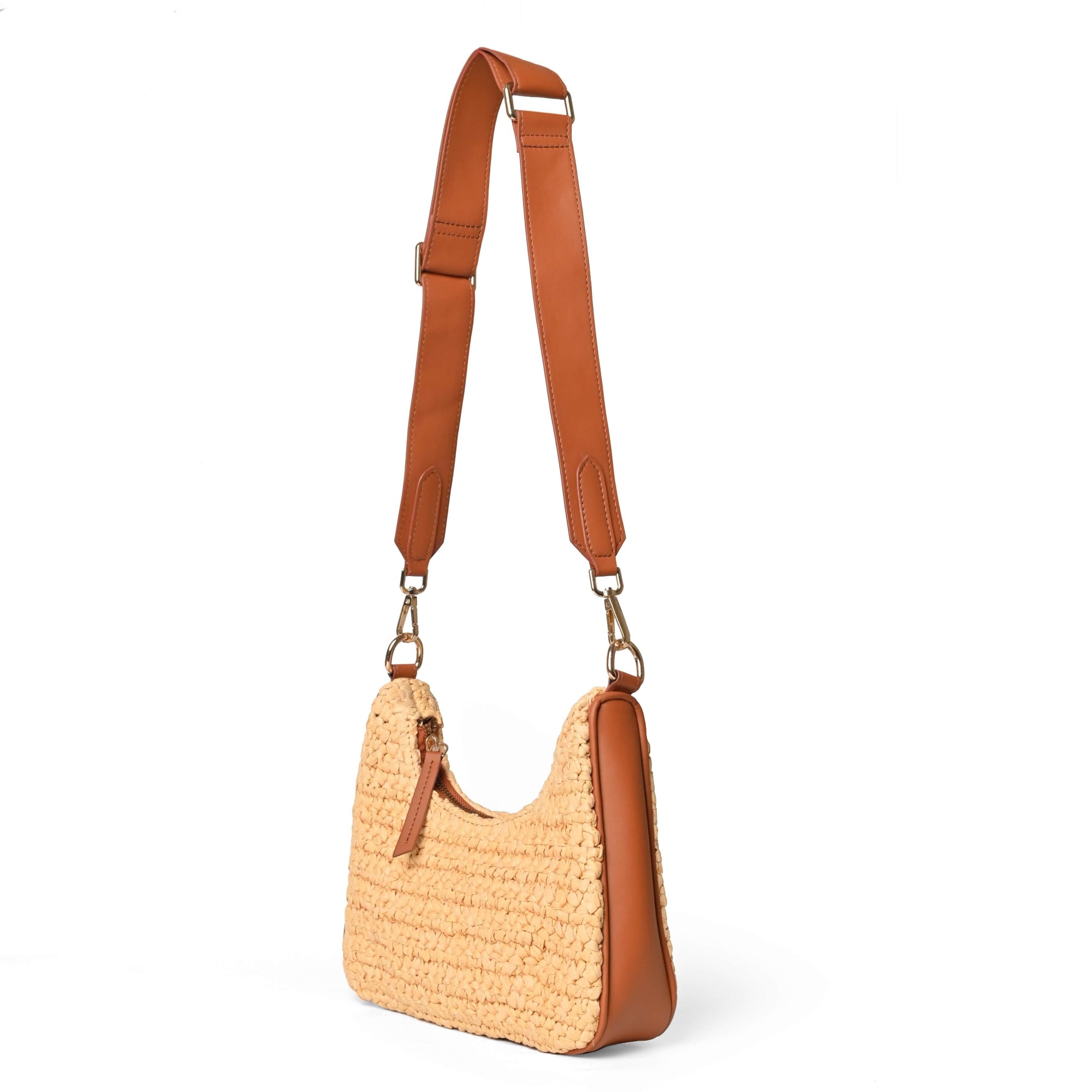 UrbanWeaveBeige Sling bag-Vivistry