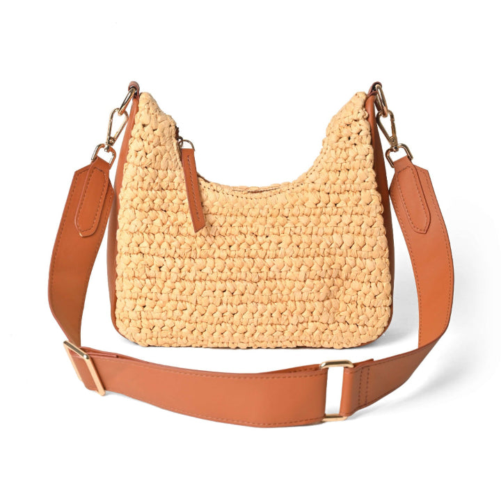 UrbanWeaveBeige Sling bag-Vivistry