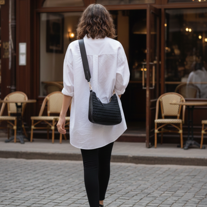 UrbanWeaveNoir-Sling_Bag - Vivistry
