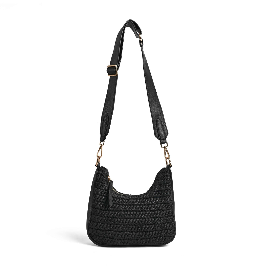 UrbanWeaveNoir-Sling_Bag - Vivistry