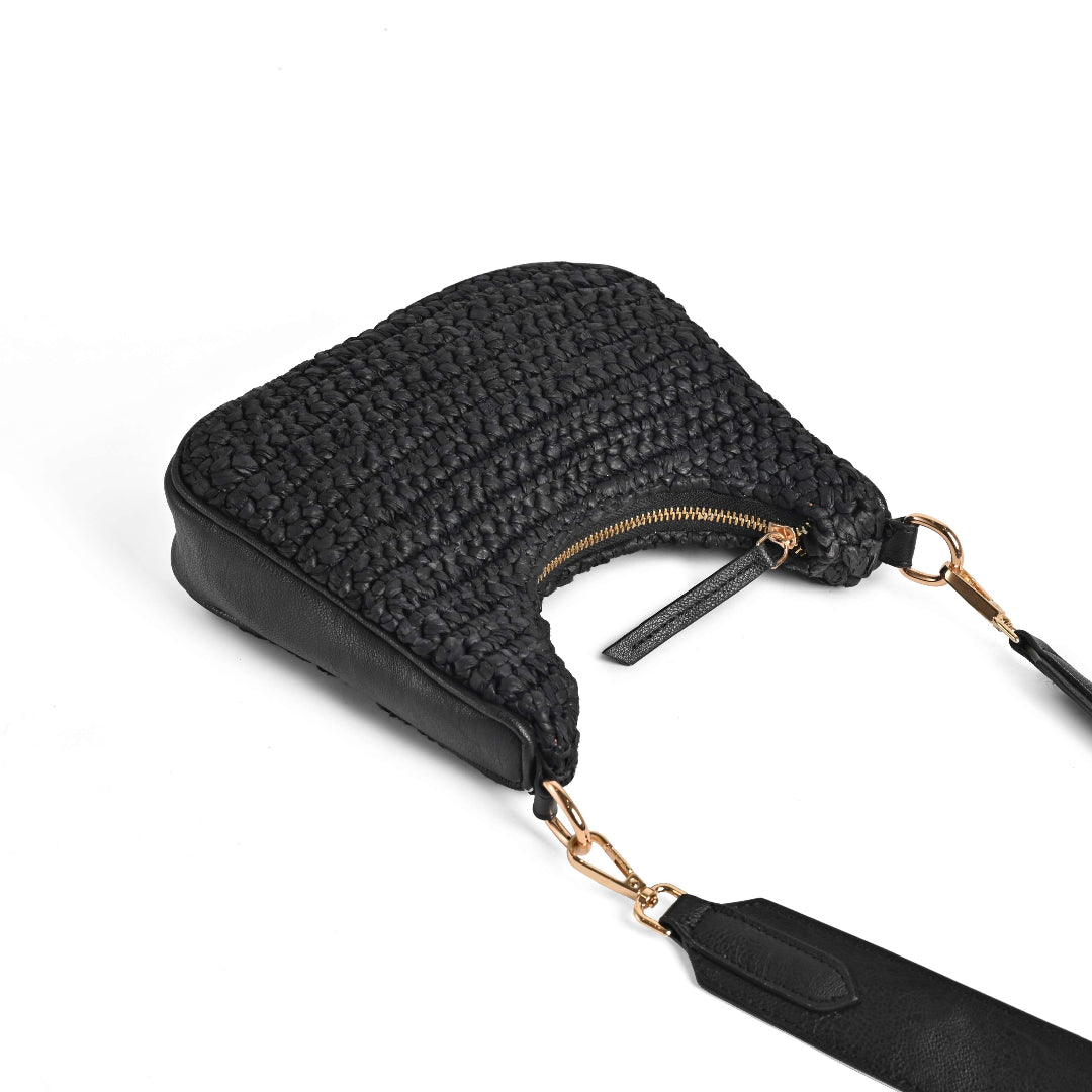 UrbanWeaveNoir-Sling_Bag - Vivistry