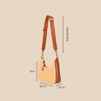 UrbanWeaveBeige Sling bag-Vivistry