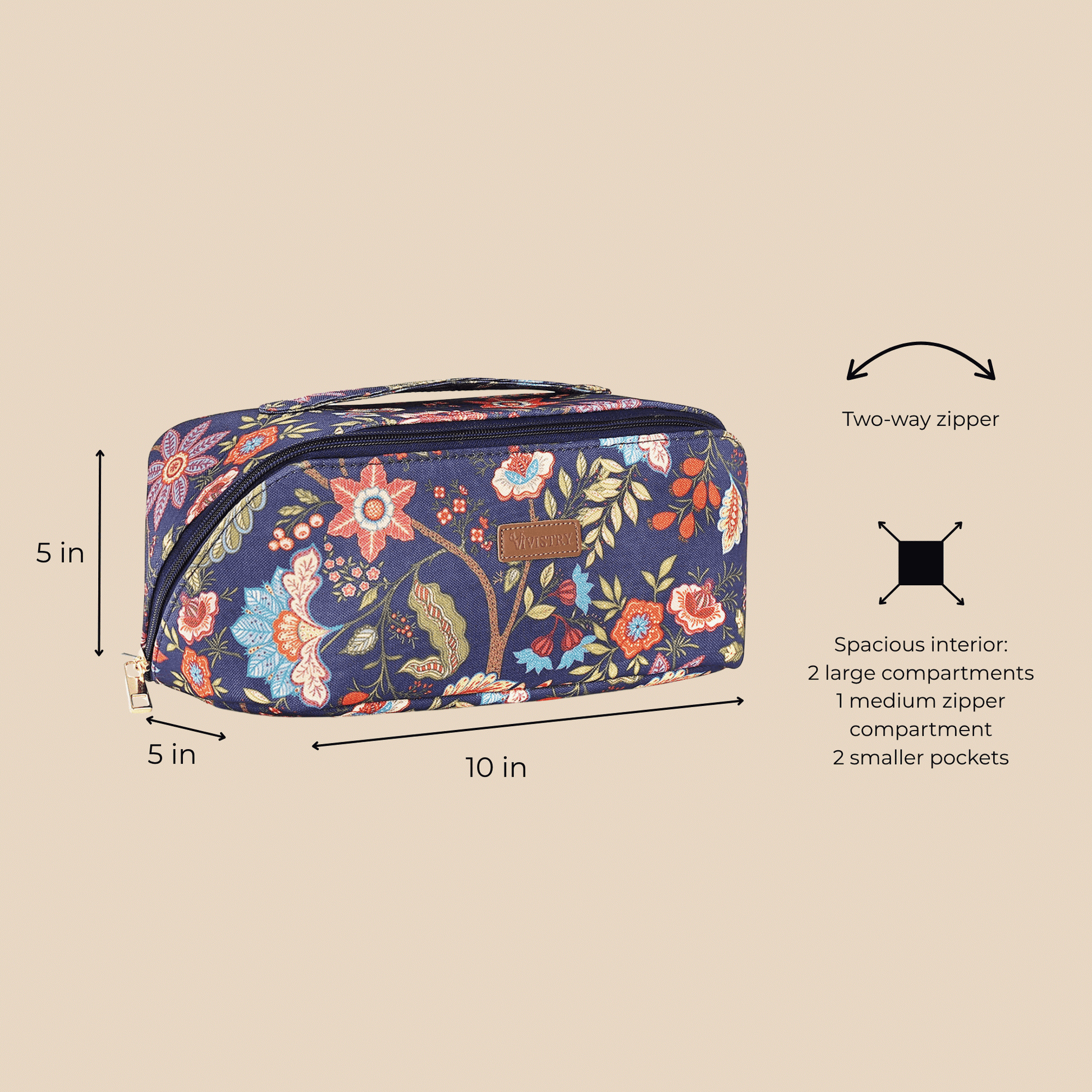 Vera Bella Carryall Vanity Case - Vivistry