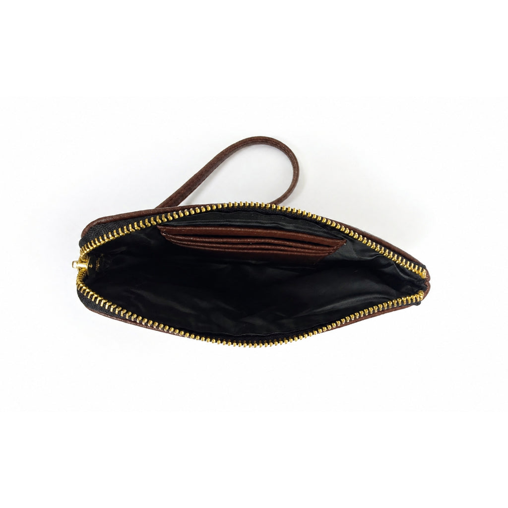 Rover Phone Wallet with Wrist Loop – Cocoa Brown