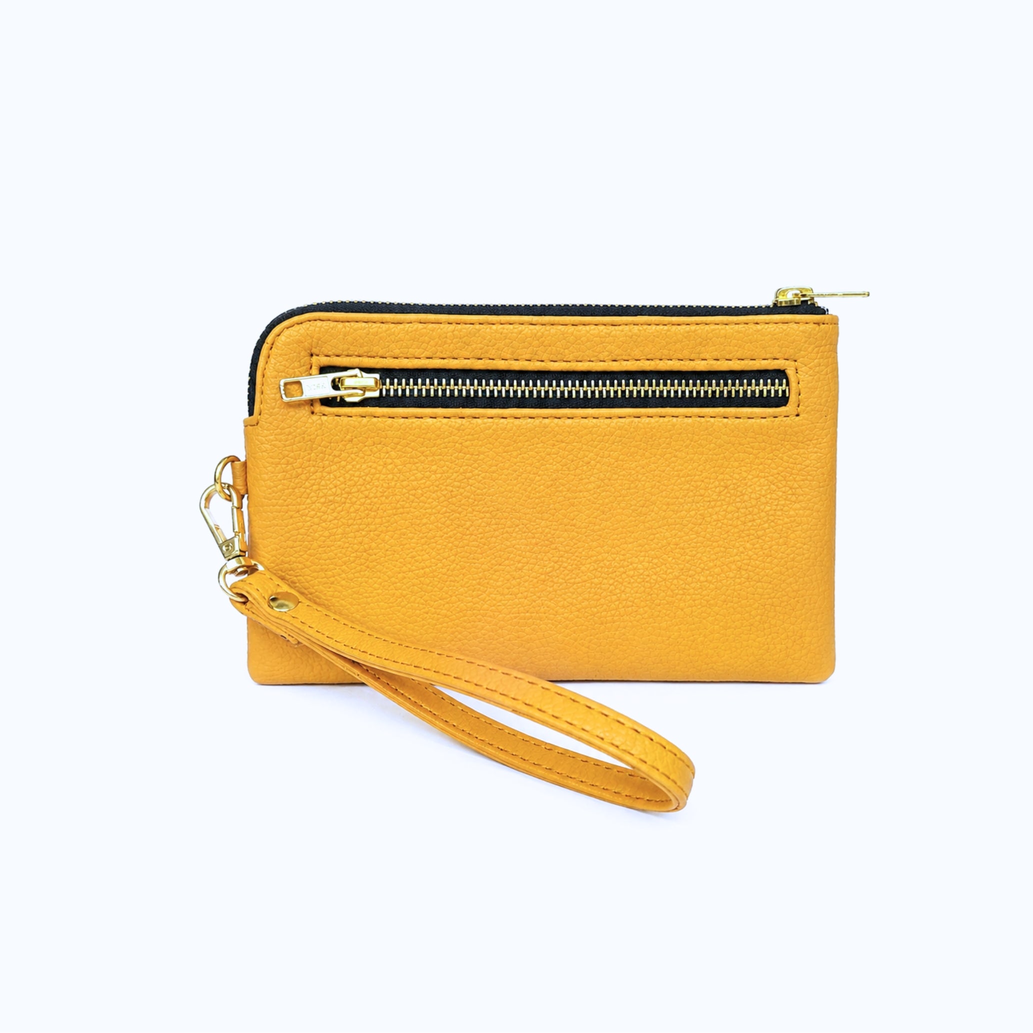 Rover Phone Wallet with Wrist Loop – Mustard Gold